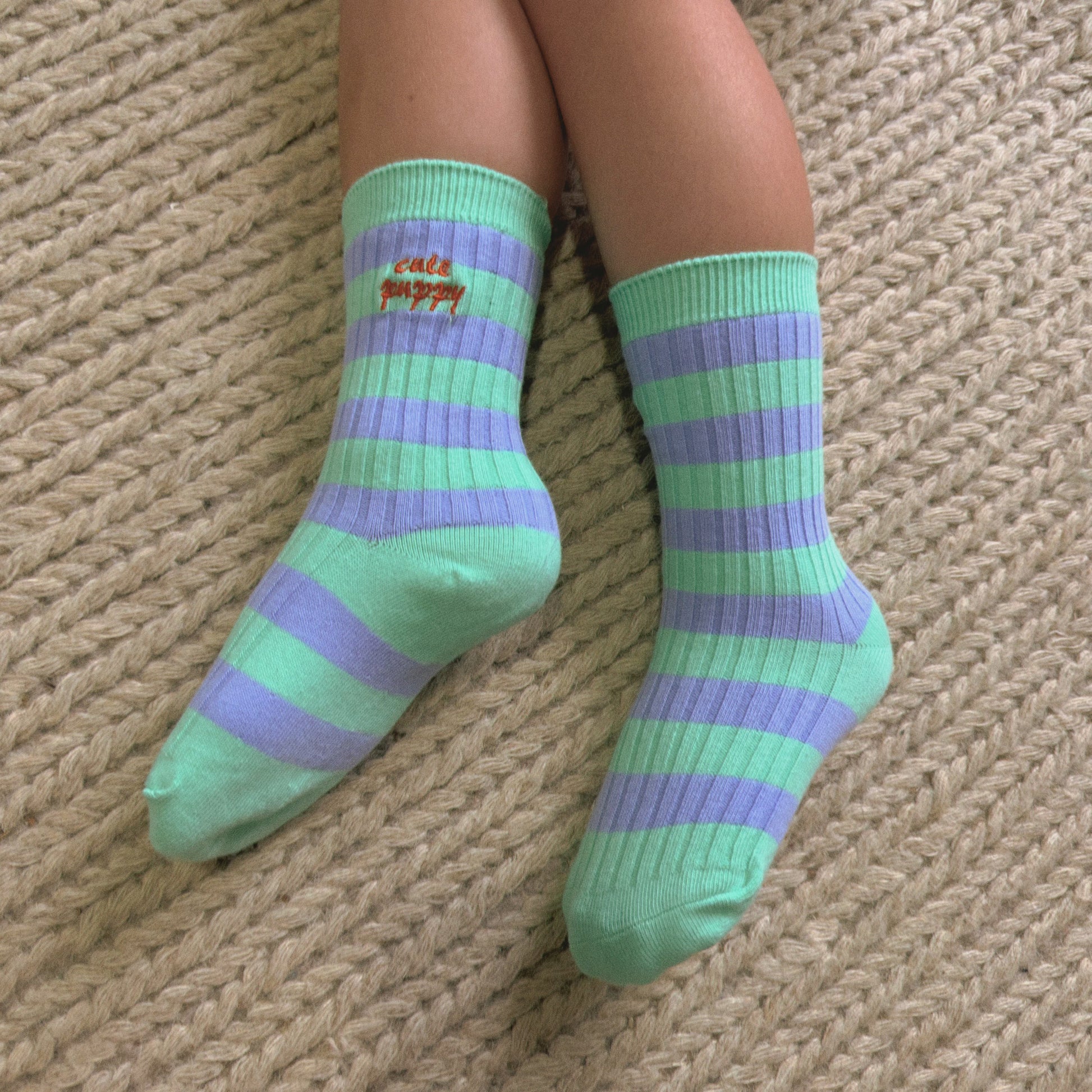 Girls And Boys Embroidered Socks (4 Pack)