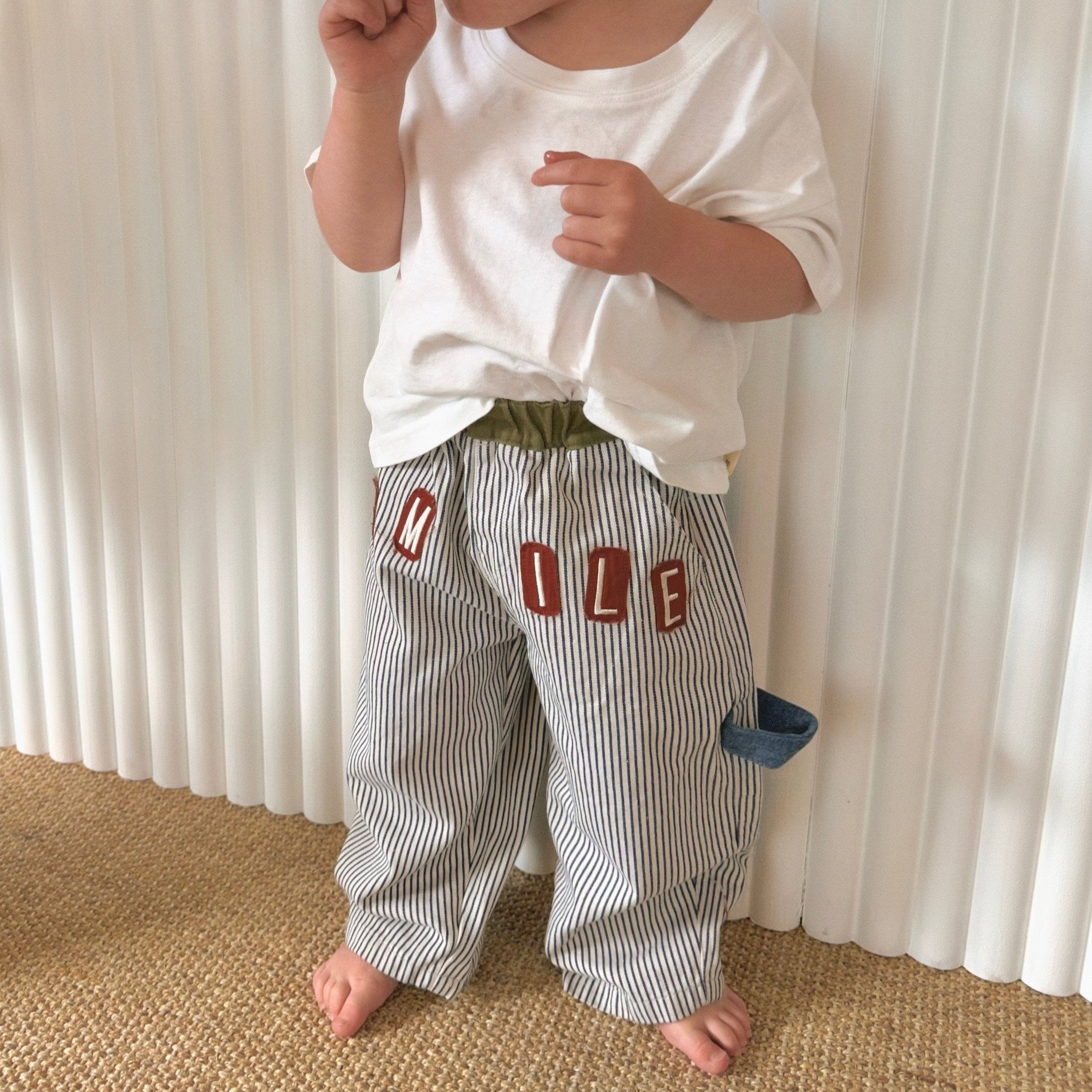 Boys Baggy Printed Pants