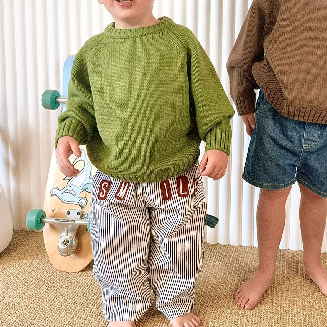 Boys Baggy Printed Pants