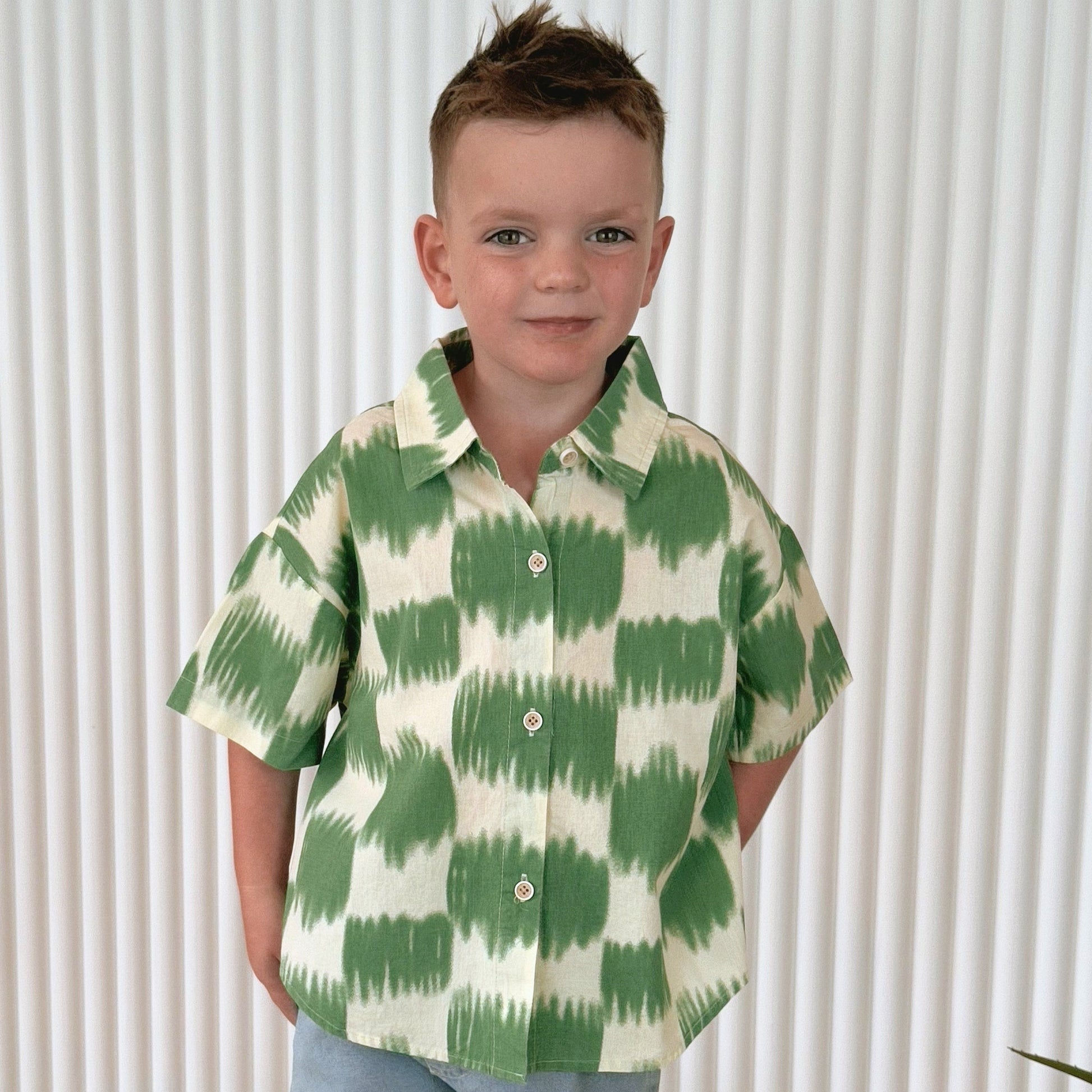 Cool Boys Button-Up Shirt