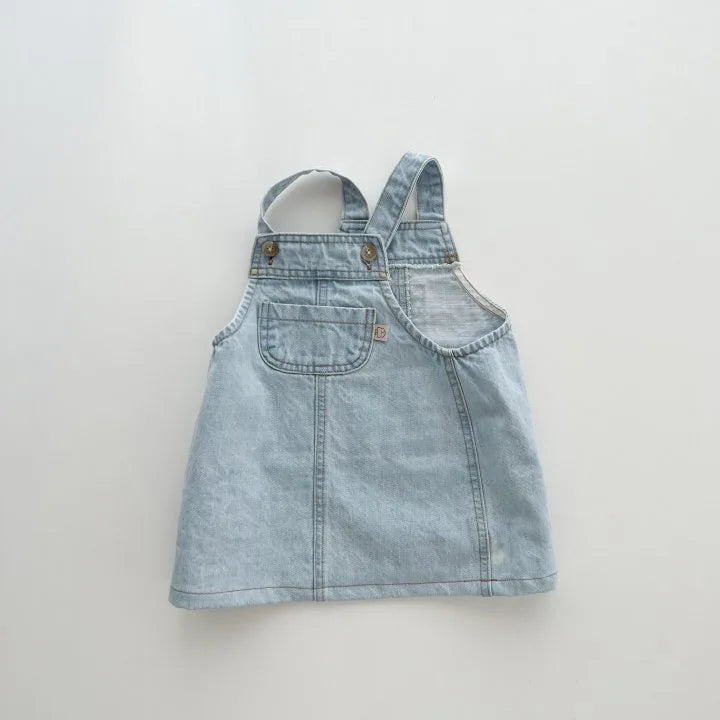 Girls Casual Pinafore Dress