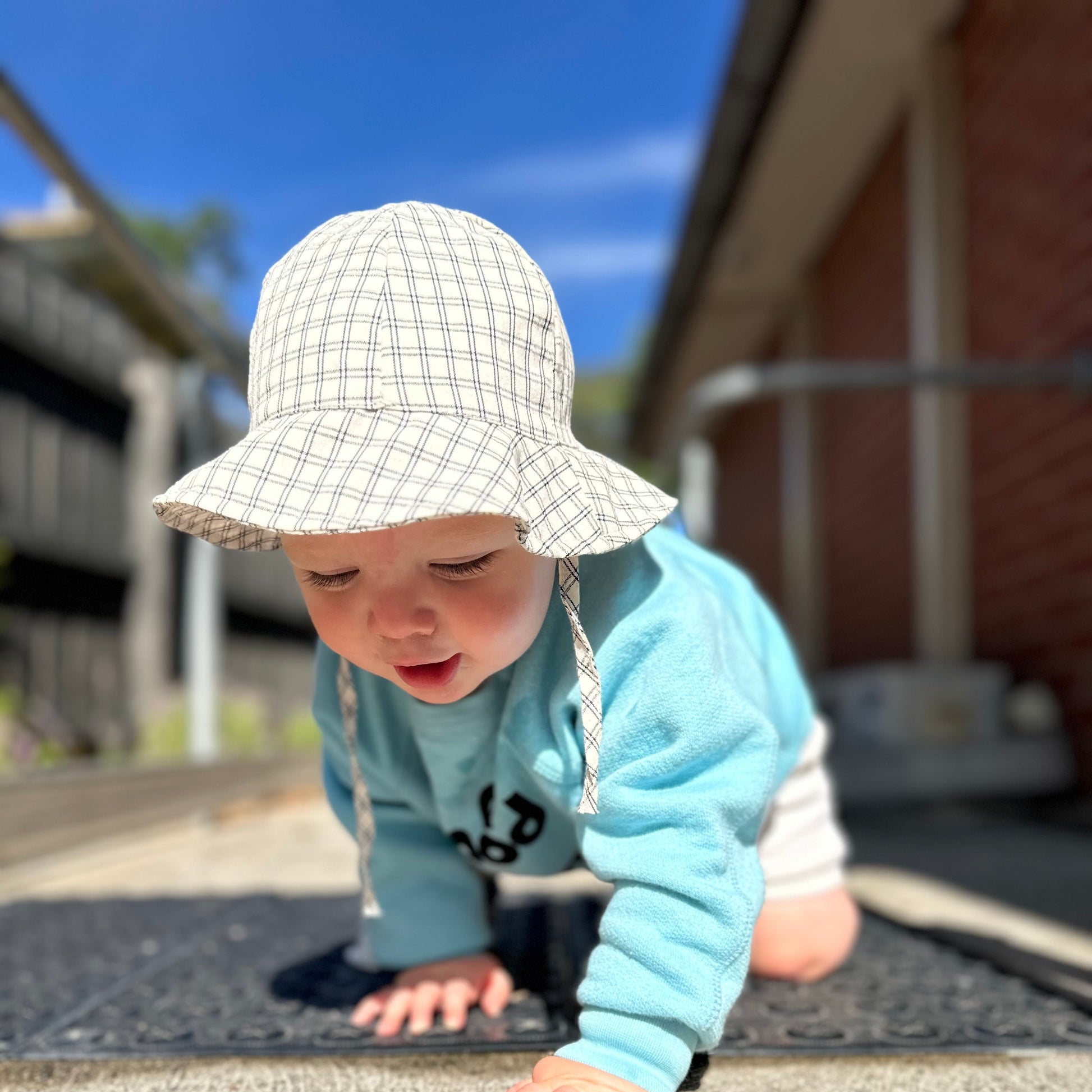 Sun-Ready Unisex Babies Bucket Hat