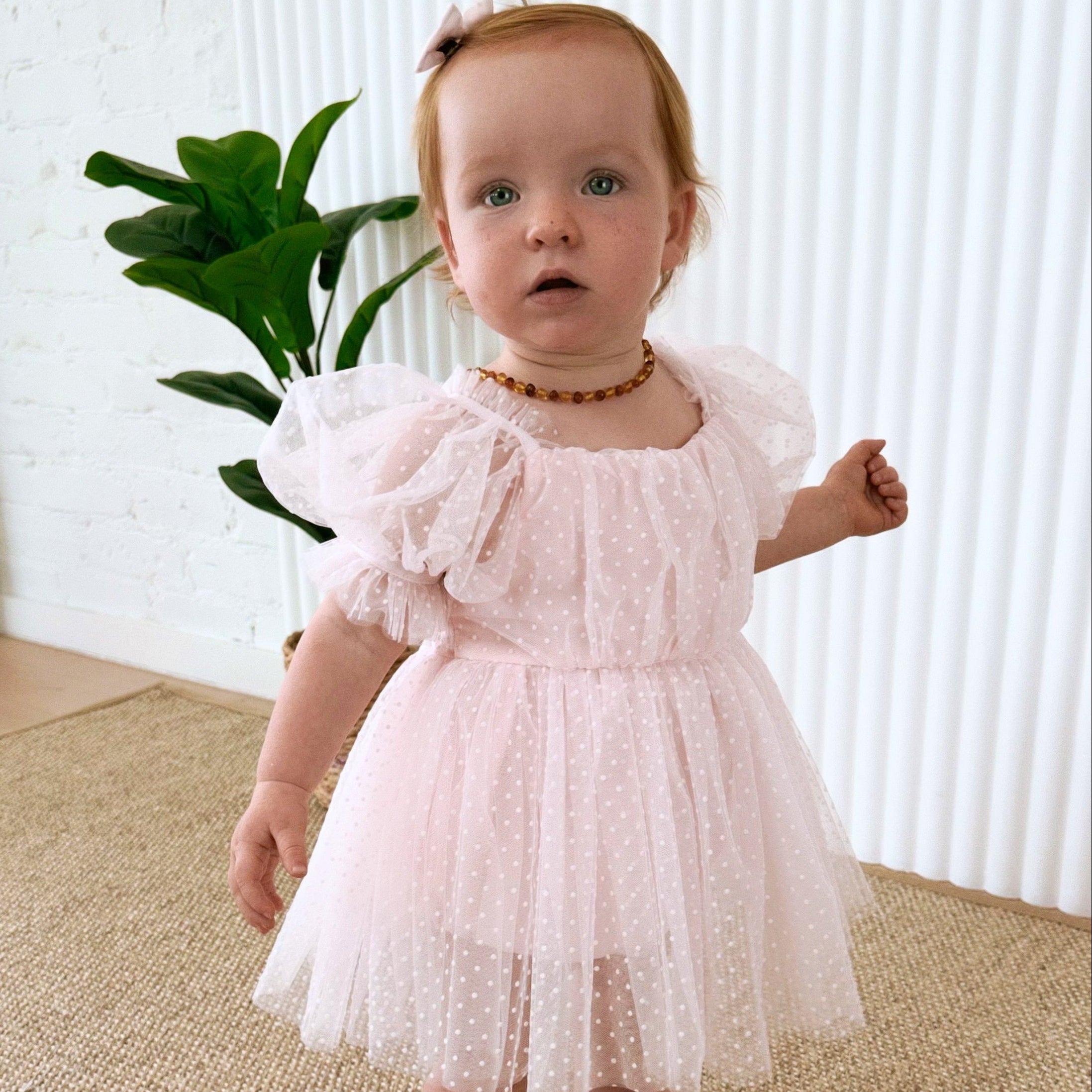 Polka Dot Bella-Rose Romper