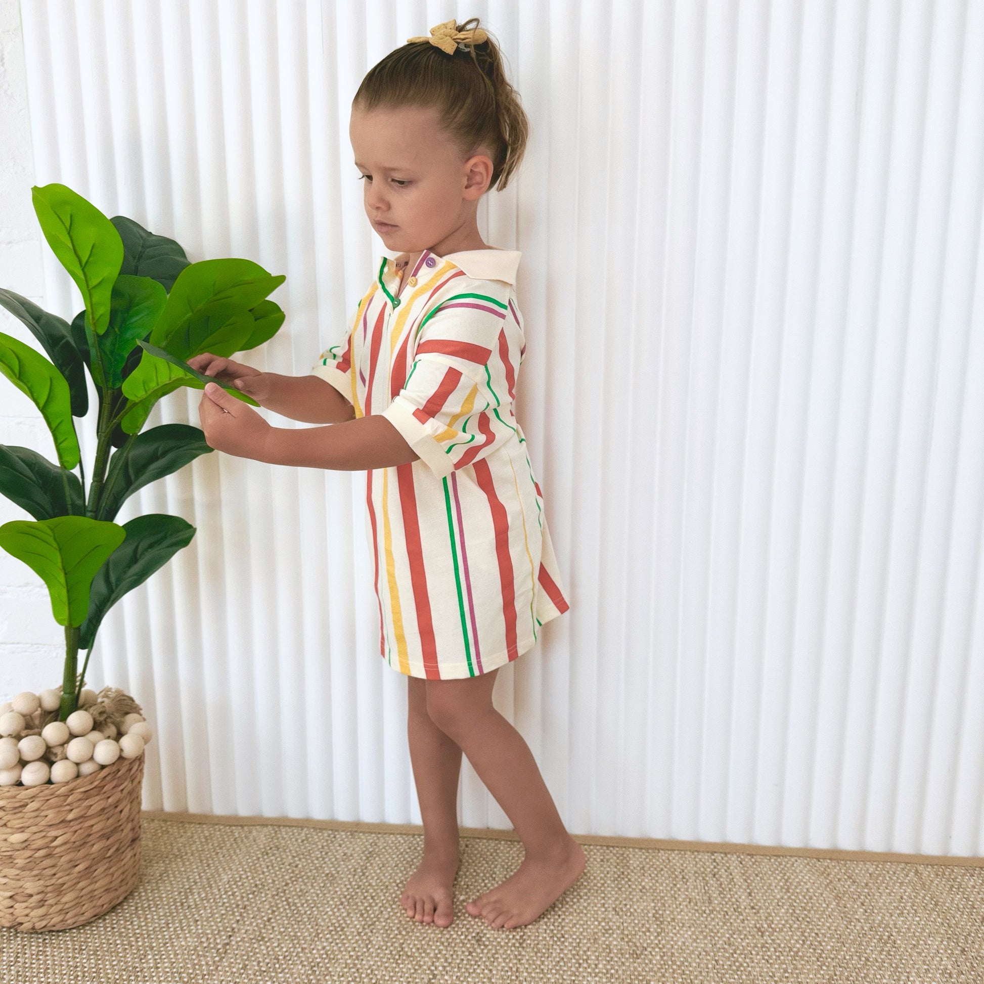 Summer Stripes Dress or Shorts Set