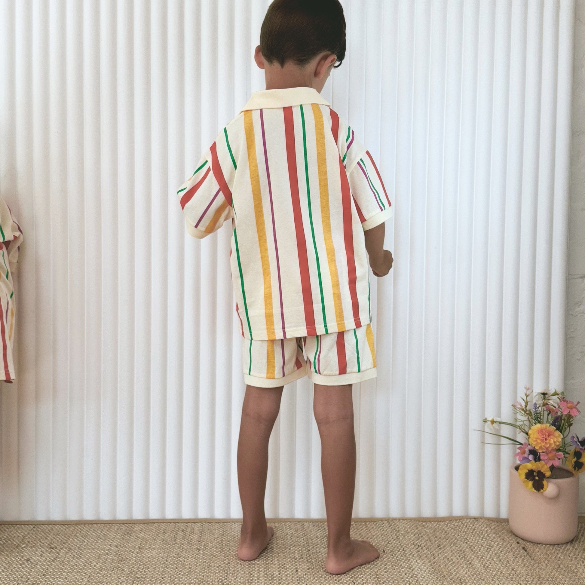 Summer Stripes Dress or Shorts Set