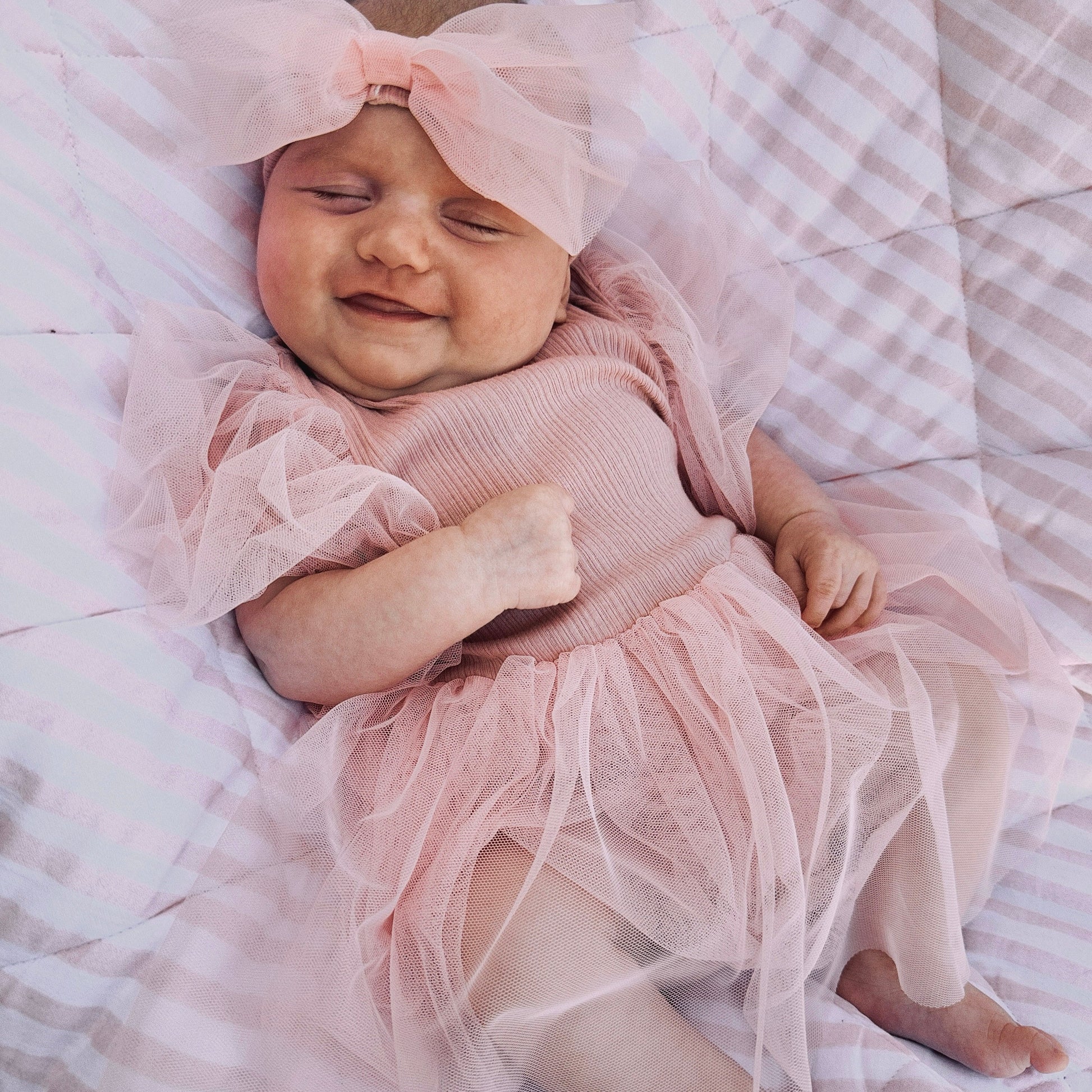 Tulle Bloom Romper & Headband Set