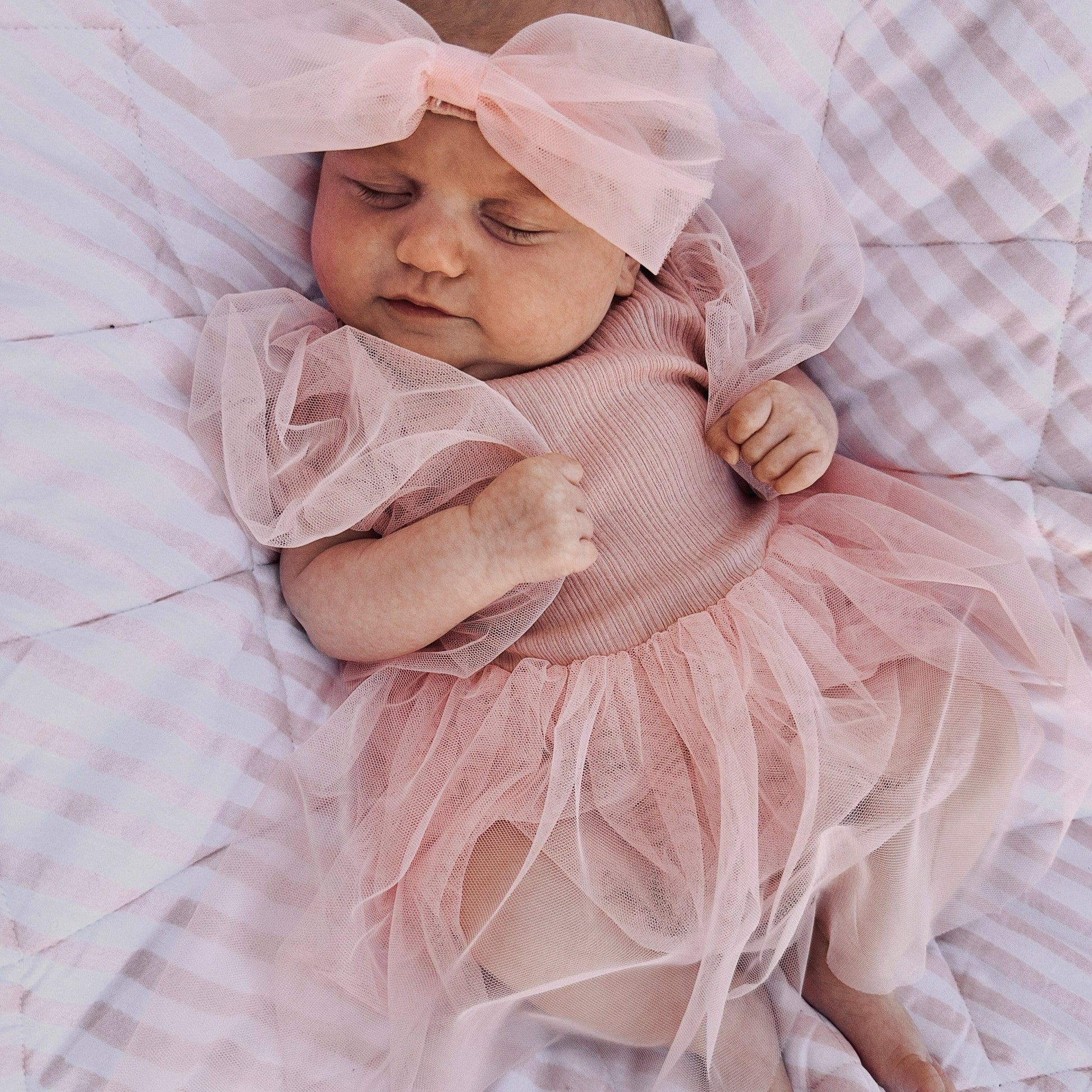 Tulle Bloom Romper & Headband Set