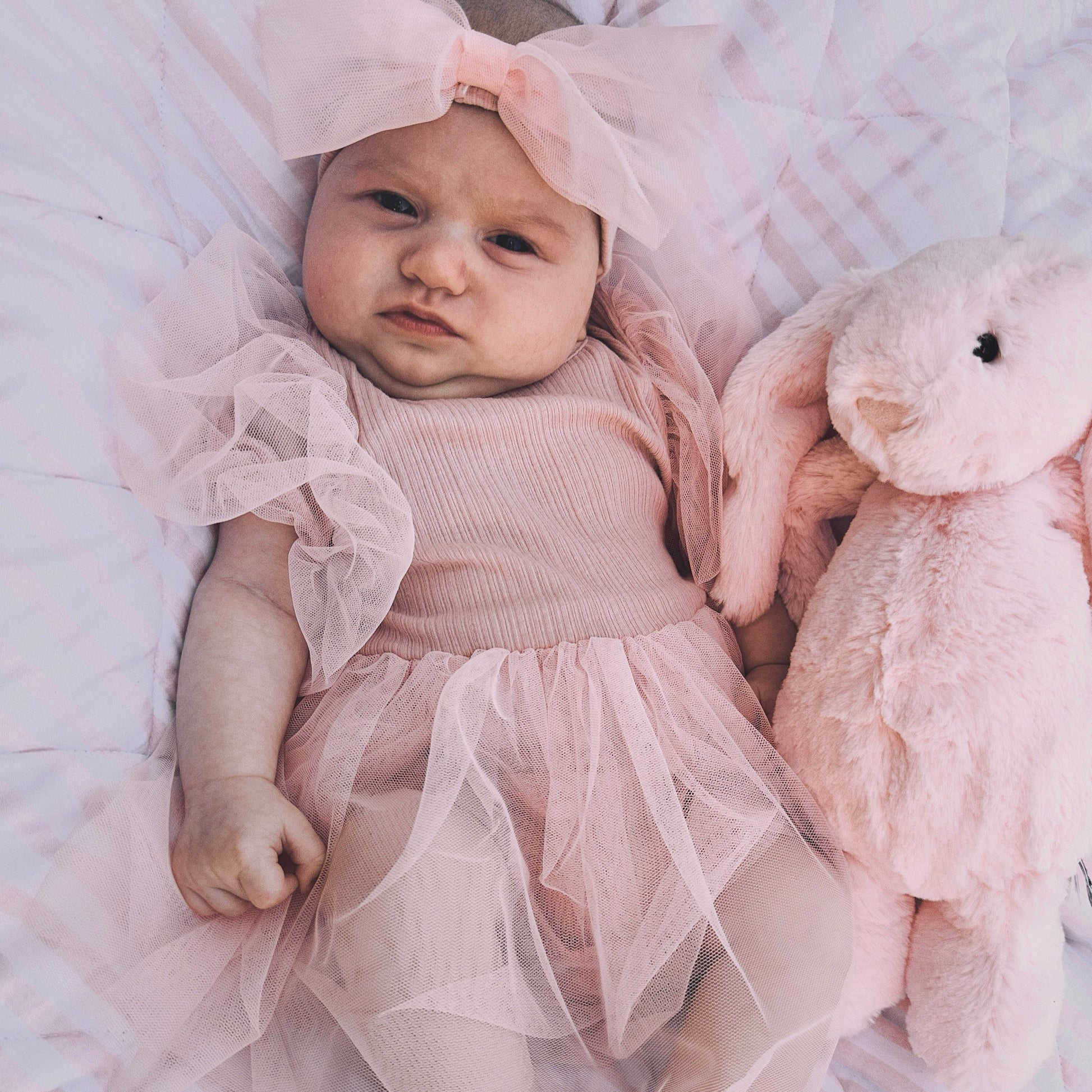 Tulle Bloom Romper & Headband Set