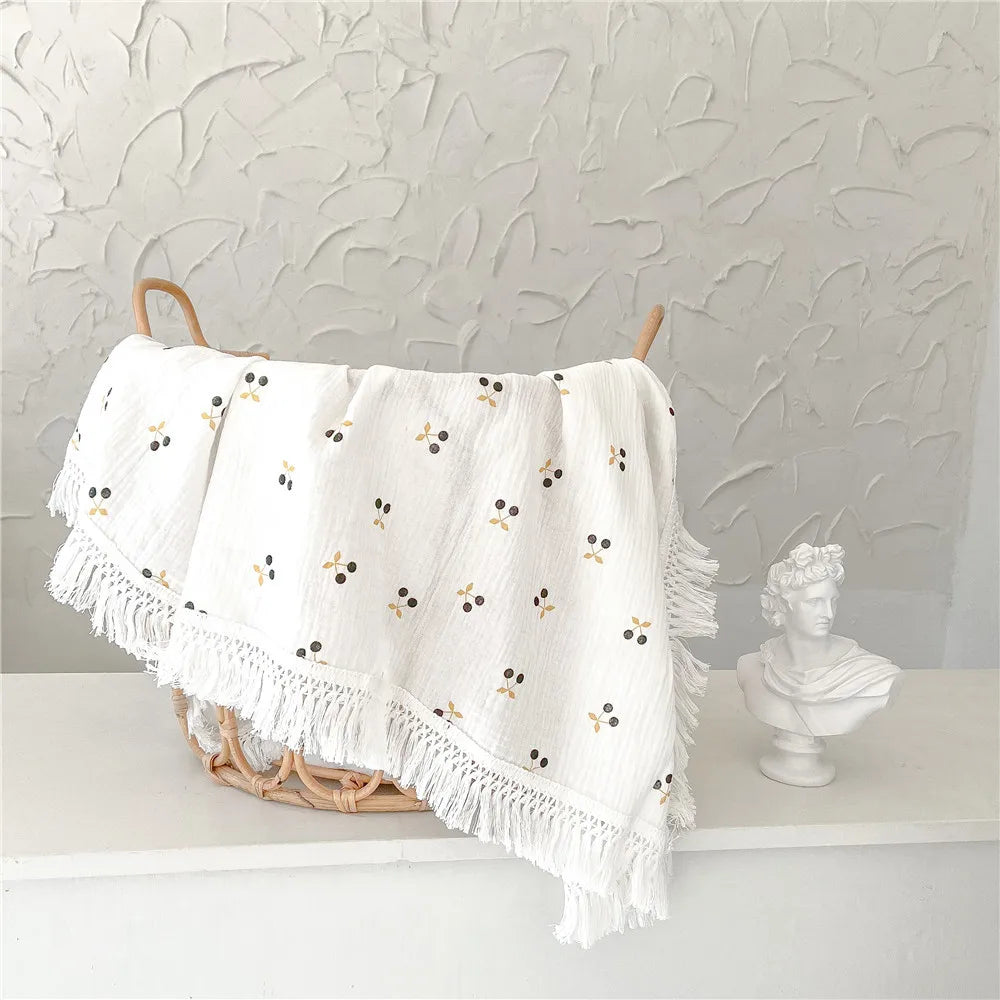 Printed Muslin Wrap